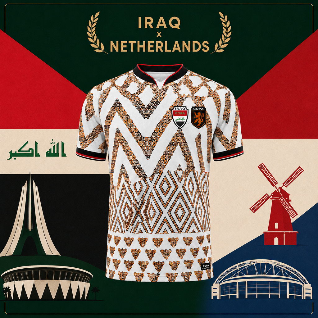 COPACULTURE - Iraq x Netherlands World Cup Jersey