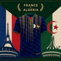COPACULTURE - France x Algeria World Cup Jersey