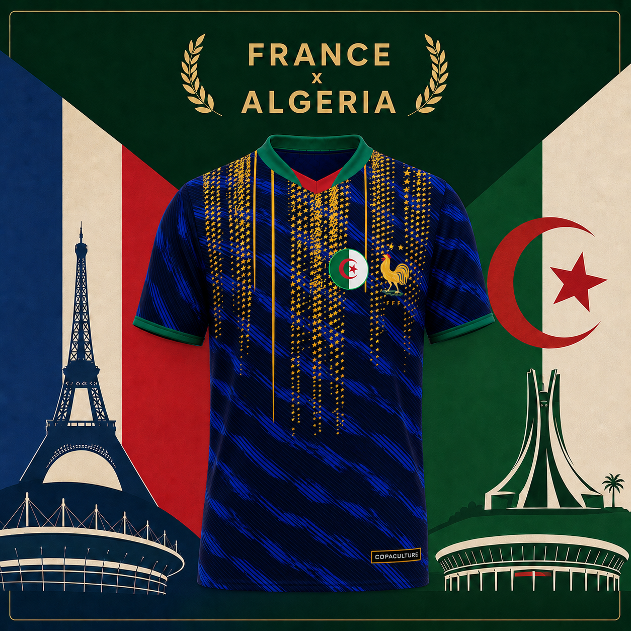 COPACULTURE - France x Algeria World Cup Jersey