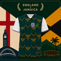 COPACULTURE - England x Jamaica World Cup Jersey